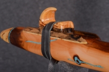 Mountain Mahogany Native American Flute, Minor, Low F-4, #U4G (7)